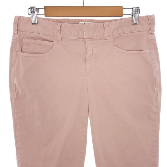Vince. Solid Pink Womens Size 8 Capri - Picture 3 of 8